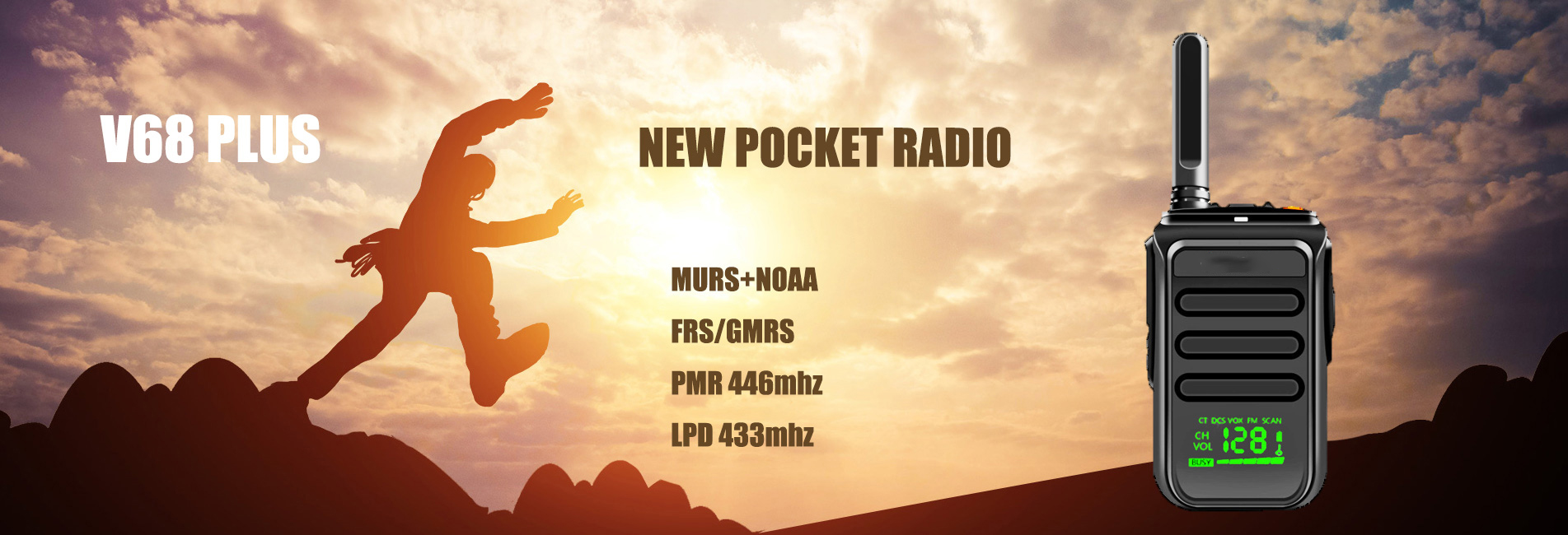 murs NOAA mini portable radio